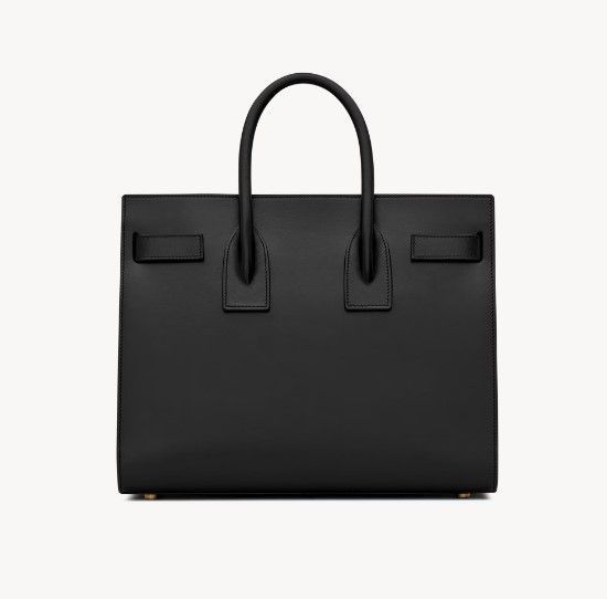 Жіноча шкіряна сумка Saint Laurent Sac De Jour Small, чорна b04124 фото