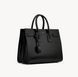 Жіноча шкіряна сумка Saint Laurent Sac De Jour Small, чорна b04124 фото 2