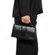 Жіноча сумка шкіряна Jacquemus Le Grand Bambino Shoulder Bag Чорна/Золото b2891 фото 6