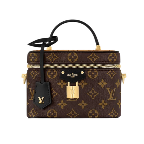 Сумка Louis Vuitton Vanity PM Monogram коричнева louis11 фото