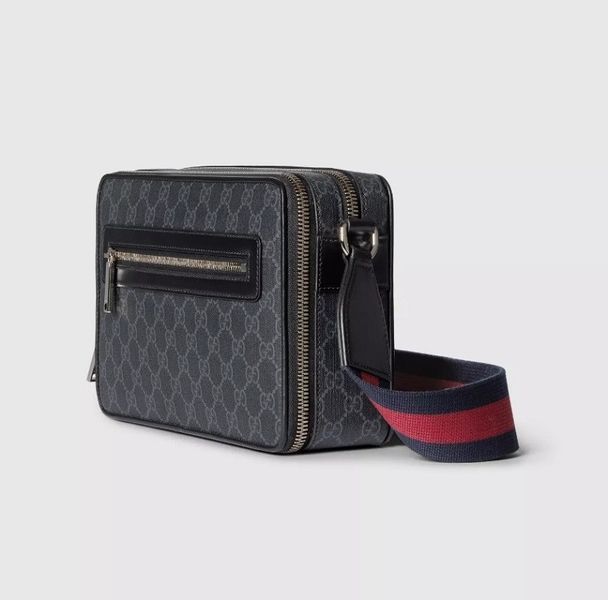Сумка через плече Gucci GG Black medium, чорна b020214 фото
