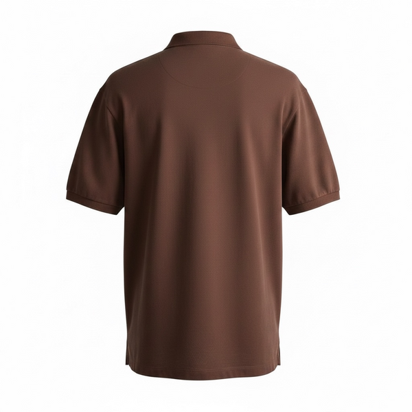 Чоловіча футболка-поло Ralph Lauren Classic Fit Mesh Polo Shirt коричнева (RL13002.3M) RL13002.3M фото