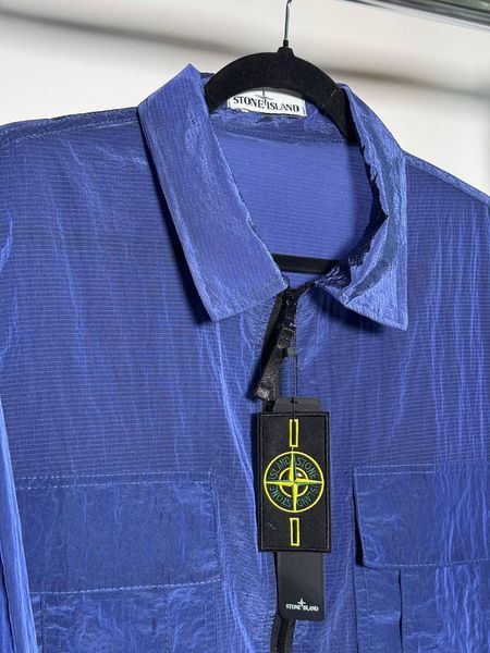 Чоловіча сорочка Stone Island Ripstop Jacket синя (SI11006.4M) SI11006.4M фото