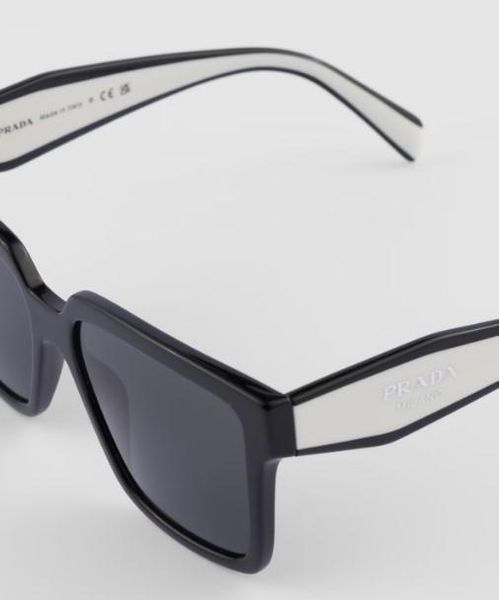 Сонцезахисні окуляри Prada VIRTUAL TRY-ON Sunglasses with Prada logo sgl42 фото