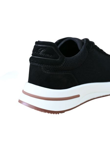Чоловічі кросівки Loro Piana Week End Walk Sneaker, чорні (LP41) LP41 фото