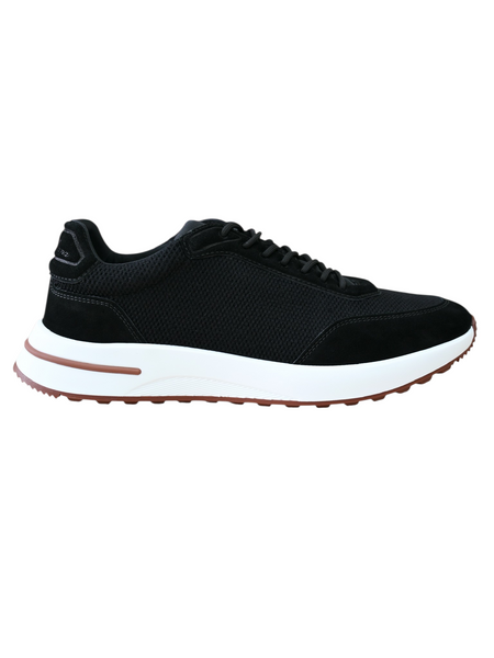 Чоловічі кросівки Loro Piana Week End Walk Sneaker, чорні (LP41) LP41 фото