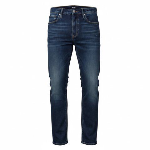 Чоловічі джинси Hugo Boss темно-сині (HB16004.433) HB16004.433 фото