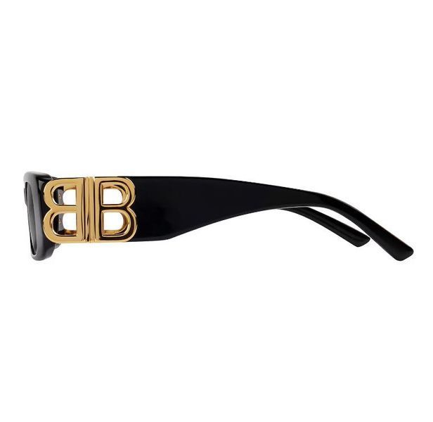 Сонцезахисні окуляри Balenciaga Dynasty Rectangle Sunglasses Black sgl02 фото