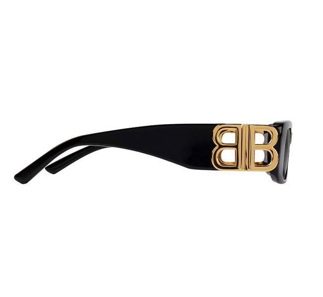 Сонцезахисні окуляри Balenciaga Dynasty Rectangle Sunglasses Black sgl02 фото