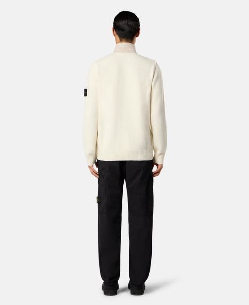 Чоловічий кардиган Stone Island модель 5100047, Ivory (SI06003.1L) SI06003.1L фото