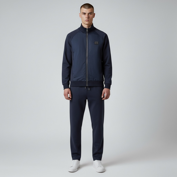 Чоловічий спортивний костюм Hugo Boss, синій (Чоловічий спортивний костюм Hugo Boss, синій (HB24001.2L) HB24001.2L фото