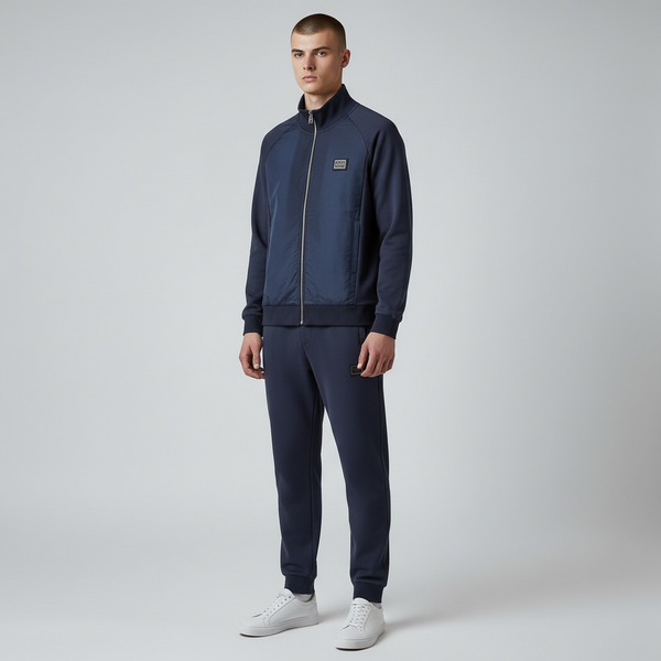 Чоловічий спортивний костюм Hugo Boss, синій (Чоловічий спортивний костюм Hugo Boss, синій (HB24001.2L) HB24001.2L фото