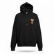 Чоловіче худі AMI Paris Black Ami De Coeur Hoodie чорне (AP05001.1M) AP05001.1M фото 1