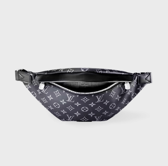 Поясна сумка Louis Vuitton Discovery PM,чорна чоловіча louis03 фото