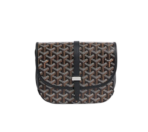 Сумка жіноча Goyard Belvedere PM, Black b02038 фото