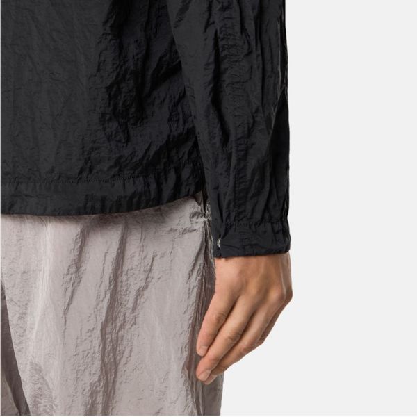 Сорочка-овершот Stone Island модель 1200031 Nylon Metal, чорна (SI11001.1L) SI11001.1L фото