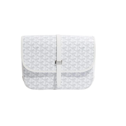 Сумка жіноча Goyard Belvedere PM, White b02039 фото