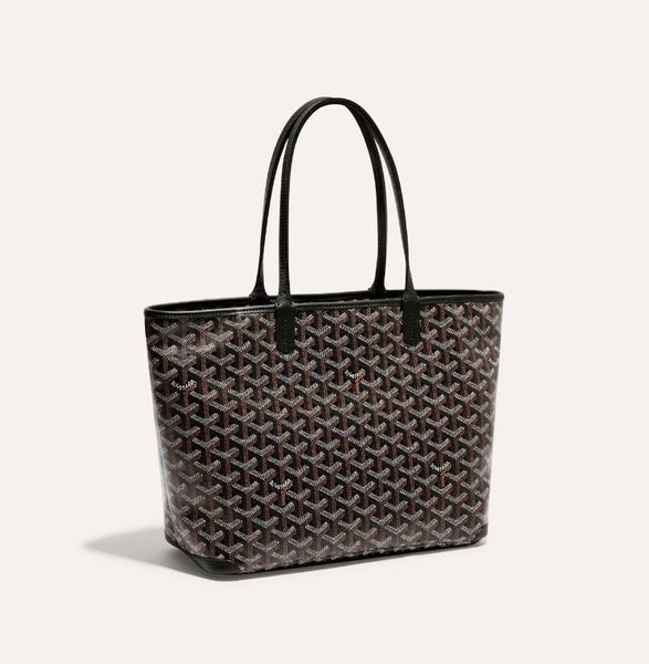 Сумка жіноча Goyard Artois PM, Black b02040 фото