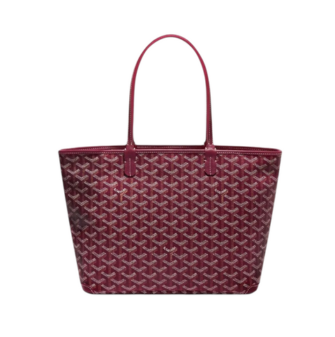 Сумка жіноча Goyard Artois PM, Burgundy b02041 фото