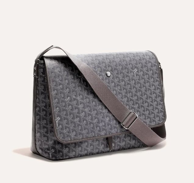 Сумка жіноча Goyard Capetien MM Messenger, Grey b02044 фото