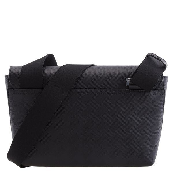 Сумка через плече MONTBLANC Extreme 3.0 Textured-Leather Messenger Bag Black чорна mb0506 фото