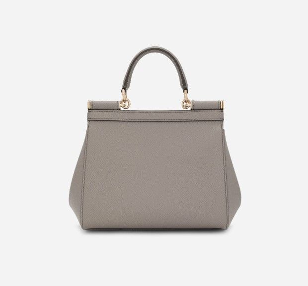 Сумка жіноча Dolce&Gabbana Sicily Medium Dauphine, бежева b02046 фото