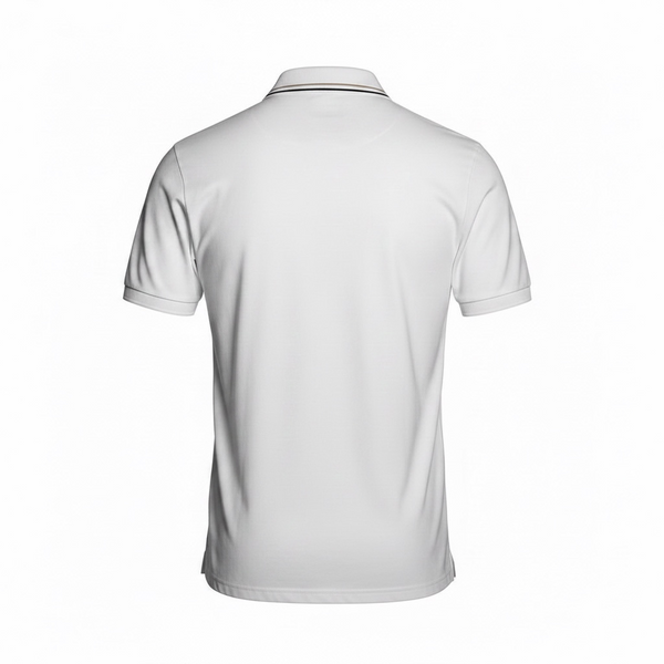 Чоловіча футболка поло BOSS Classic Tipped Polo shirt біла розмір М (HB13005.1M) HB13005.1M фото