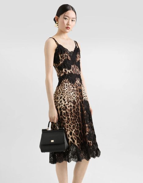 Сумка жіноча Dolce&Gabbana Sicily Medium Dauphine, чорна b02047 фото