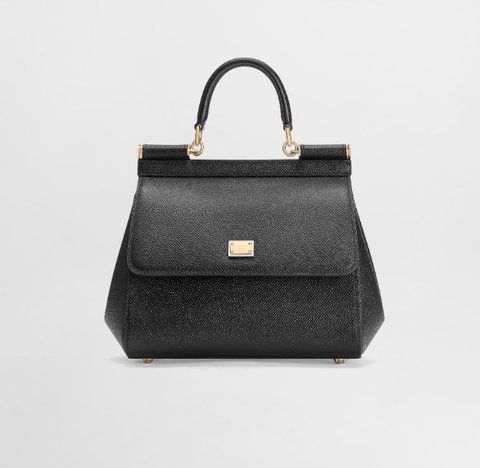 Сумка жіноча Dolce&Gabbana Sicily Medium Dauphine, чорна b02047 фото
