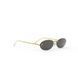 Сонцезахисні окуляри Fendi First Crystal Ovale Sonnenbrille Gold sgl15 фото 7