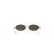 Сонцезахисні окуляри Fendi First Crystal Ovale Sonnenbrille Gold sgl15 фото 5