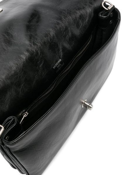 Сумка жіноча Balenciaga BB Soft Medium, чорна b02048 фото
