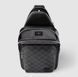 Слінг-сумка Louis Vuitton Avenue NM Damier Graphite чоловіча  louis1007 фото 3