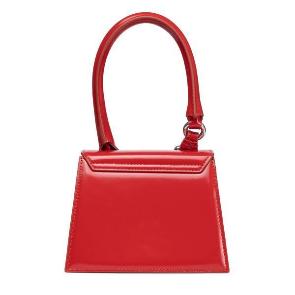 Жіноча сумка шкіряна Jacquemus Le Chiquito bag Червона b288 фото