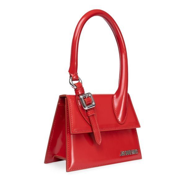 Жіноча сумка шкіряна Jacquemus Le Chiquito bag Червона b288 фото