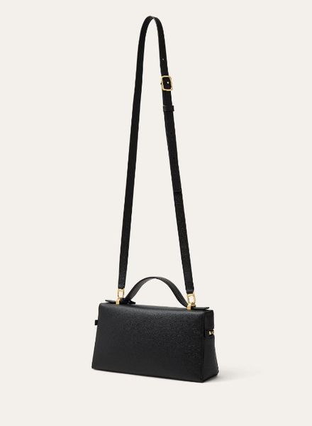 Сумка жіноча Loro Piana Extra Bag L23, чорна b02050 фото