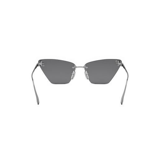 Сонцезахисні окуляри жіночі Fendi First Crystal Silberne Cat-Eye Sonnenbrille sgl18 фото