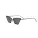 Сонцезахисні окуляри жіночі Fendi First Crystal Silberne Cat-Eye Sonnenbrille sgl18 фото 2
