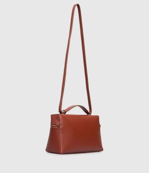 Сумка жіноча Loro Piana Extra Bag L27, коричнева b02051 фото