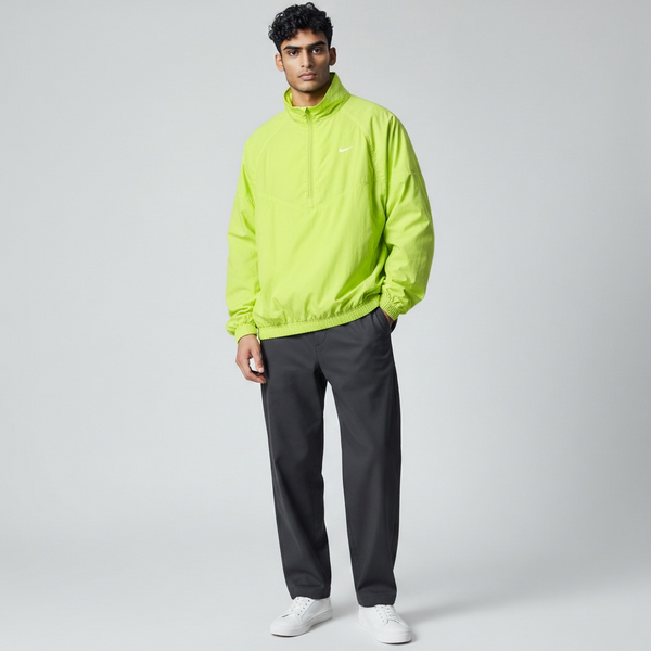 Чоловіча вітровка Nike x Stussy Collaboration Windrunner Jacket Bright Cactus (N03001.1M) N03001.1M фото