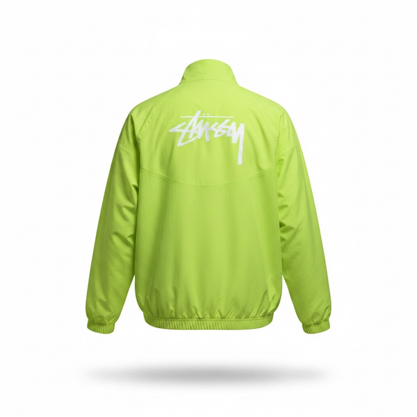 Чоловіча вітровка Nike x Stussy Collaboration Windrunner Jacket Bright Cactus (N03001.1M) N03001.1M фото