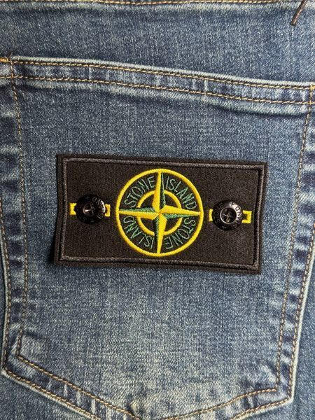 Чоловічі джинси Stone Island Ghost Piece Tank Shield Denim Jeans сині (SI16001.1M) SI16001.1M фото