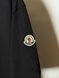 Чоловіча футболка MONCLER Embroidered Tonal Logo Cotton T-Shirt чорна (MC12001.3XL) MC12001.3XL фото 5