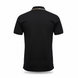 Чоловіча футболка поло BOSS Quarter-Zip Tipped Polo чорна розмір М (HB13002.1M) HB13002.1M фото 2