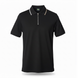 Чоловіча футболка поло BOSS Quarter-Zip Tipped Polo чорна розмір М (HB13002.1M) HB13002.1M фото 1