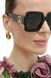 Сонцезахисні окуляри Gucci GG0141S 001 53 мм чорні sgl30 фото 4