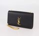 Сумка шкіряна Saint Laurent Kate Small, чорна b04123 фото 3