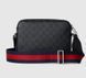 Сумка чоловіча через плече Gucci GG small, чорна bg05081 фото 3