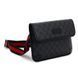 Поясна сумка Gucci GG Supreme, чорна b020209 фото 2