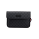 Поясна сумка Gucci GG Supreme, чорна b020209 фото 1